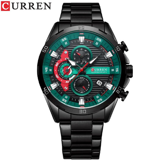 Reloj Cronógrafo Imponente Curren 8402 para Hombre