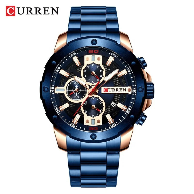 Reloj Cronógrafo Elegante Curren 8336 para Hombre
