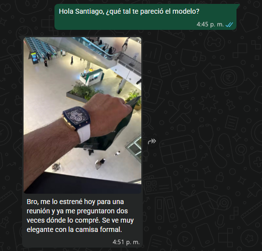 Testimonio de cliente