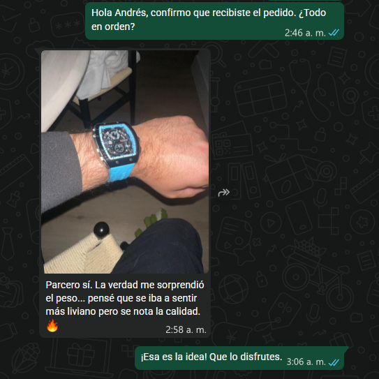 Testimonio de cliente