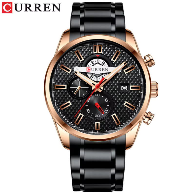 Reloj Cronógrafo Elegante Curren 8352 para Hombre
