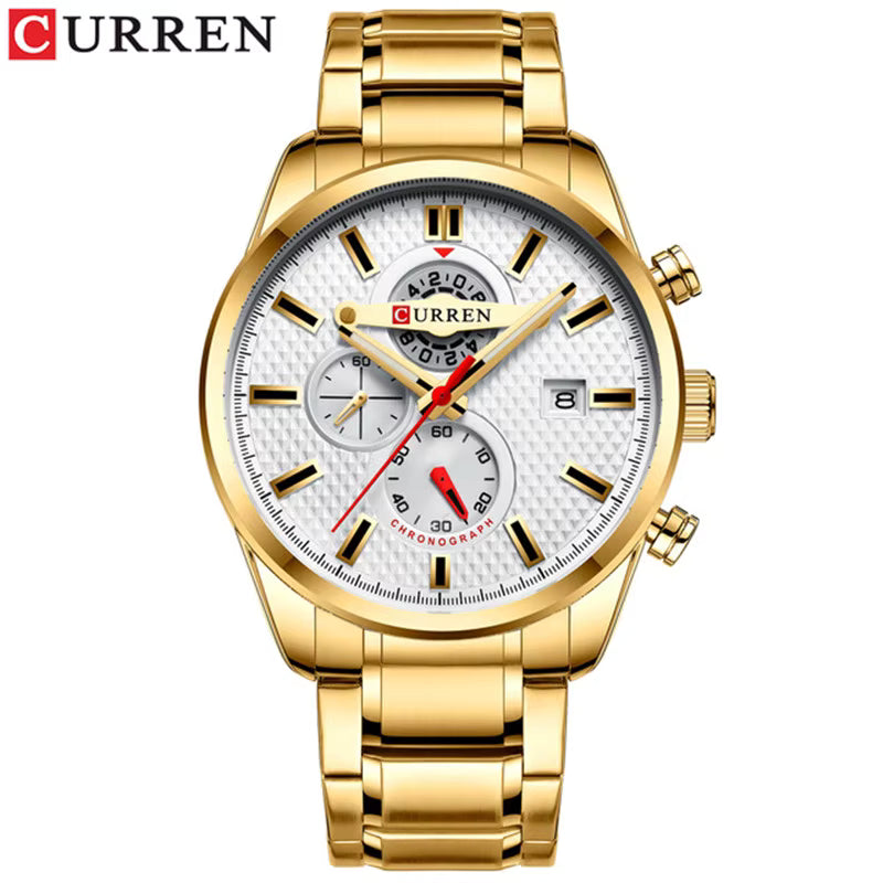 Reloj Cronógrafo Elegante Curren 8352 para Hombre