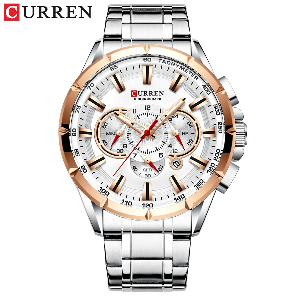 Reloj Cronógrafo Elegante Curren 8363 para Hombre