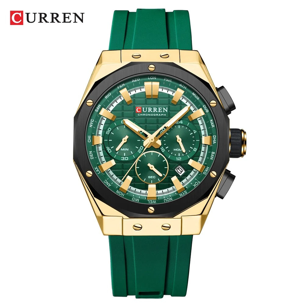 Reloj Cronógrafo Imponente Curren 8464 para Hombre