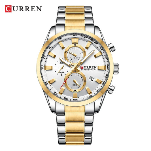 Reloj Cronógrafo Elegante Curren 8445 para Hombre