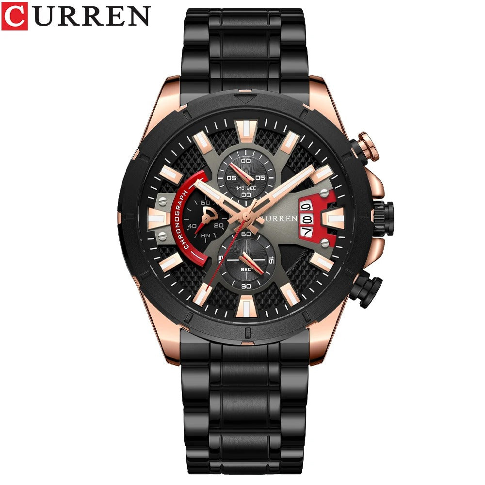 Reloj Cronógrafo Imponente Curren 8401 para Hombre