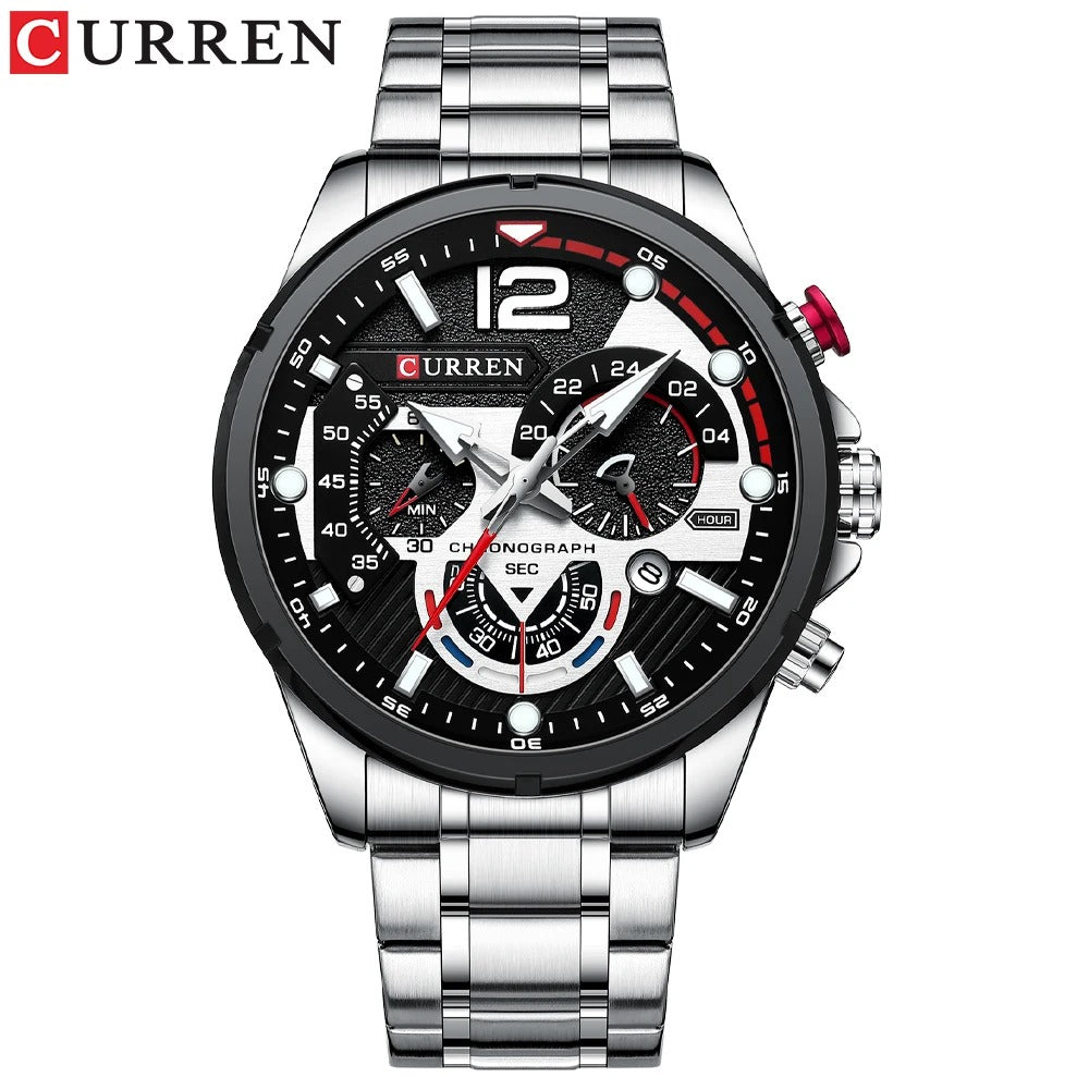 Reloj Cronógrafo Imponente Curren 8395 para Hombre