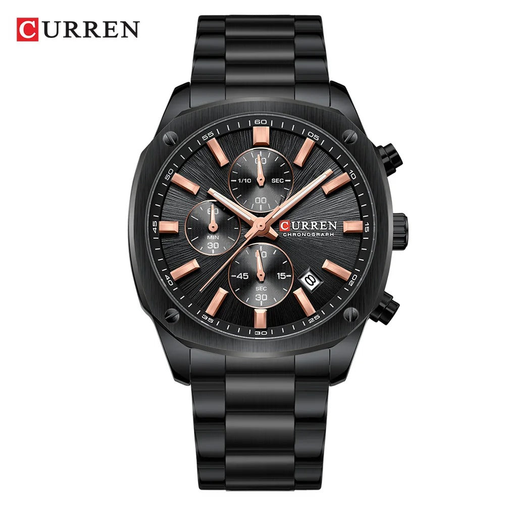 Reloj Cronógrafo Elegante Curren 8490 para Hombre