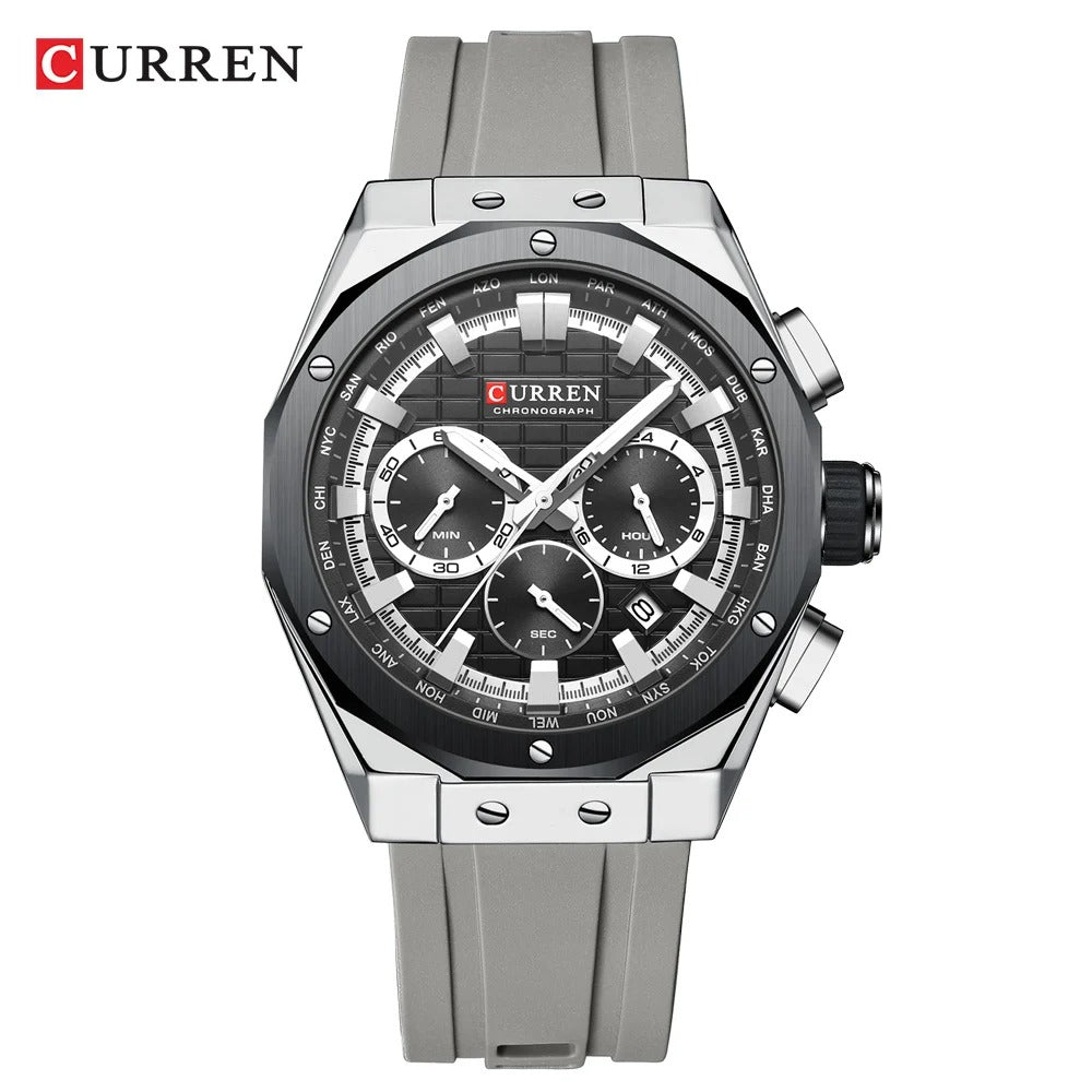 Reloj Cronógrafo Imponente Curren 8464 para Hombre