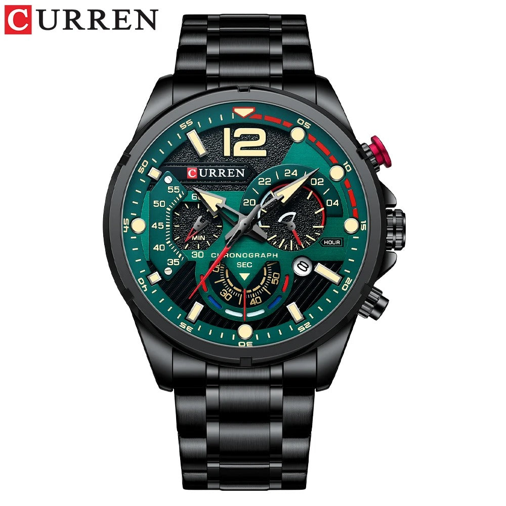 Reloj Cronógrafo Imponente Curren 8395 para Hombre