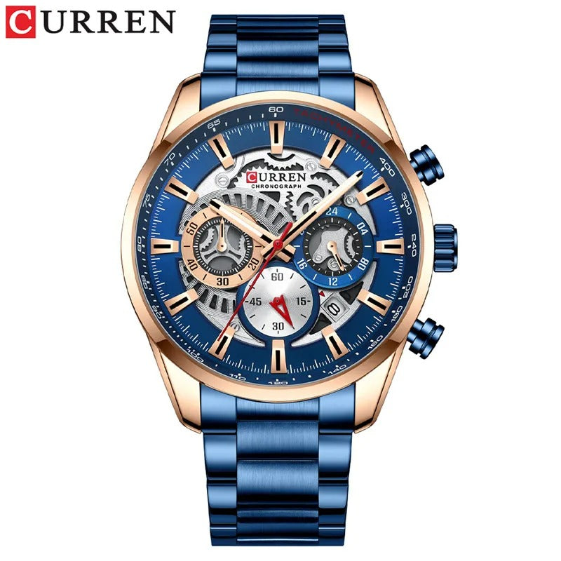 Reloj Cronógrafo Elegante Curren 8391 para Hombre