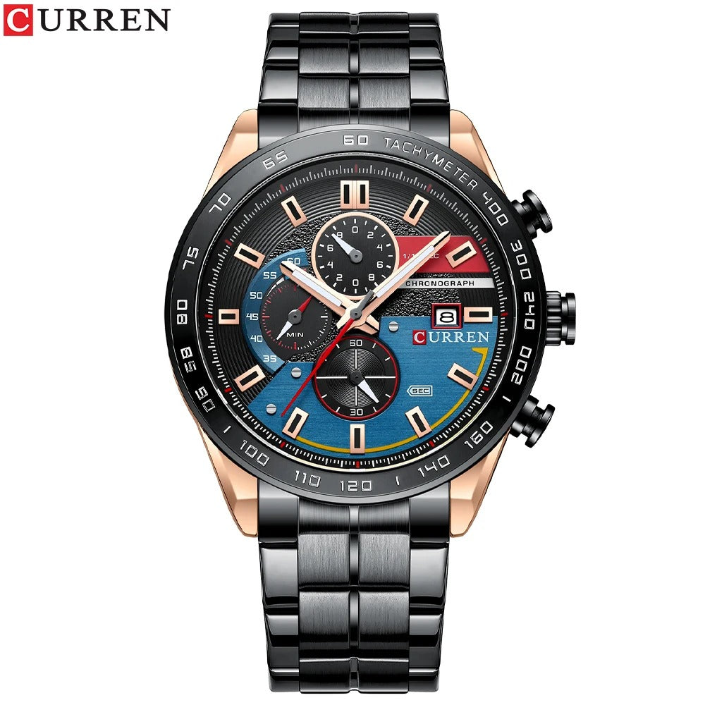 Reloj Cronógrafo Imponente Curren 8410 para Hombre