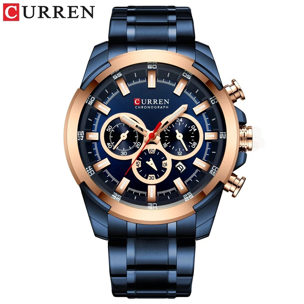 Reloj Cronógrafo Elegante Curren 8361 para Hombre
