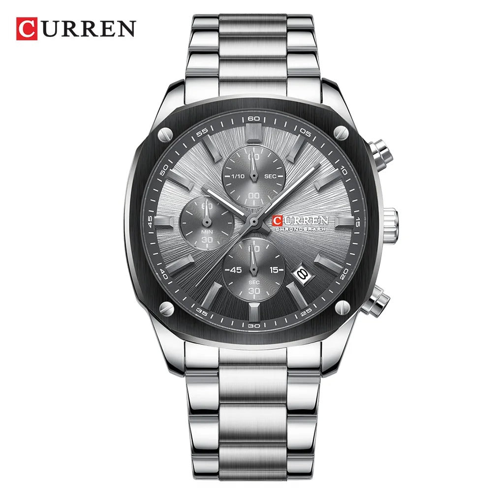 Reloj Cronógrafo Elegante Curren 8490 para Hombre