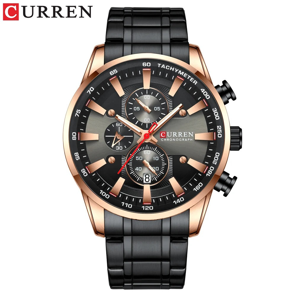 Reloj Cronógrafo Elegante Curren 8351 para Hombre
