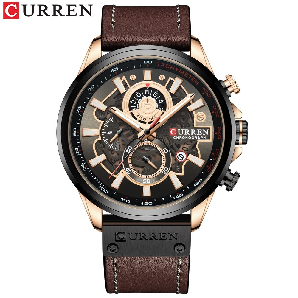 Reloj Cronógrafo Imponente Curren 8380 para Hombre