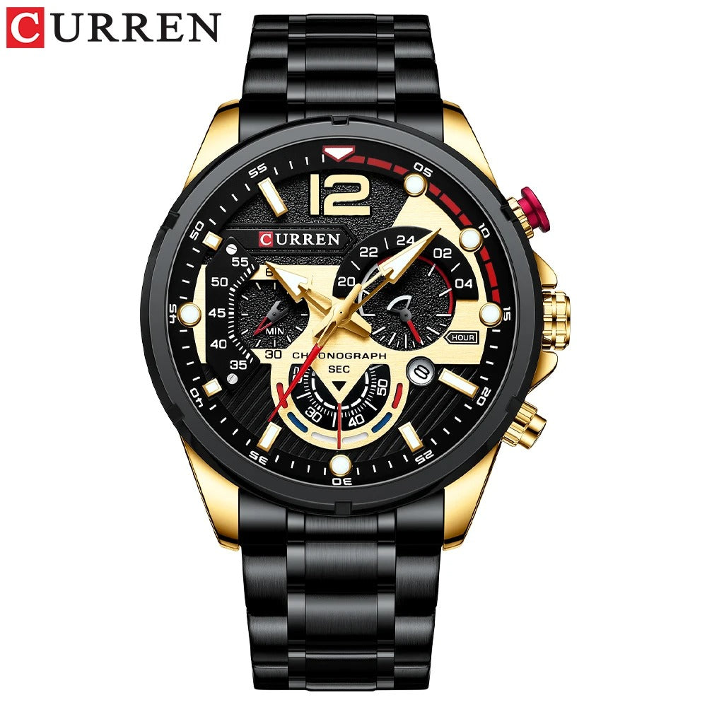 Reloj Cronógrafo Imponente Curren 8395 para Hombre