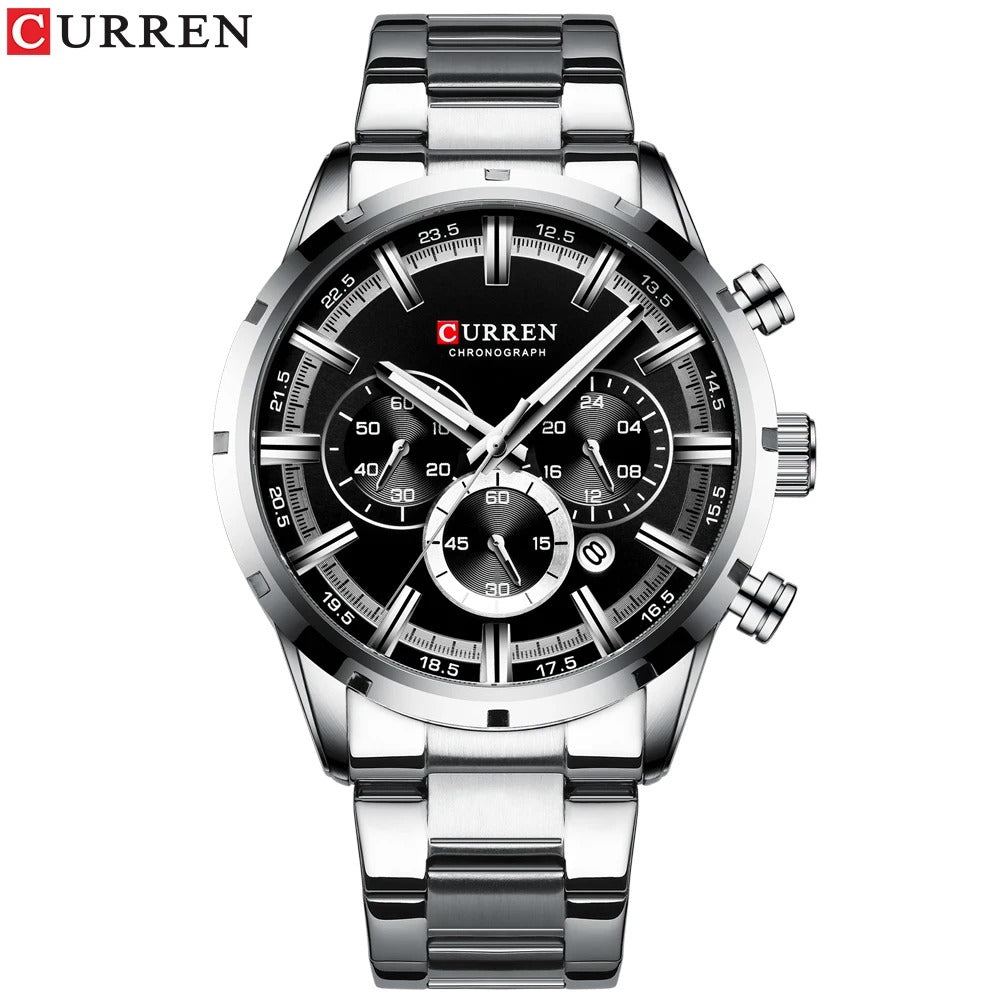 Reloj Cronógrafo Elegante Curren 8355 para Hombre