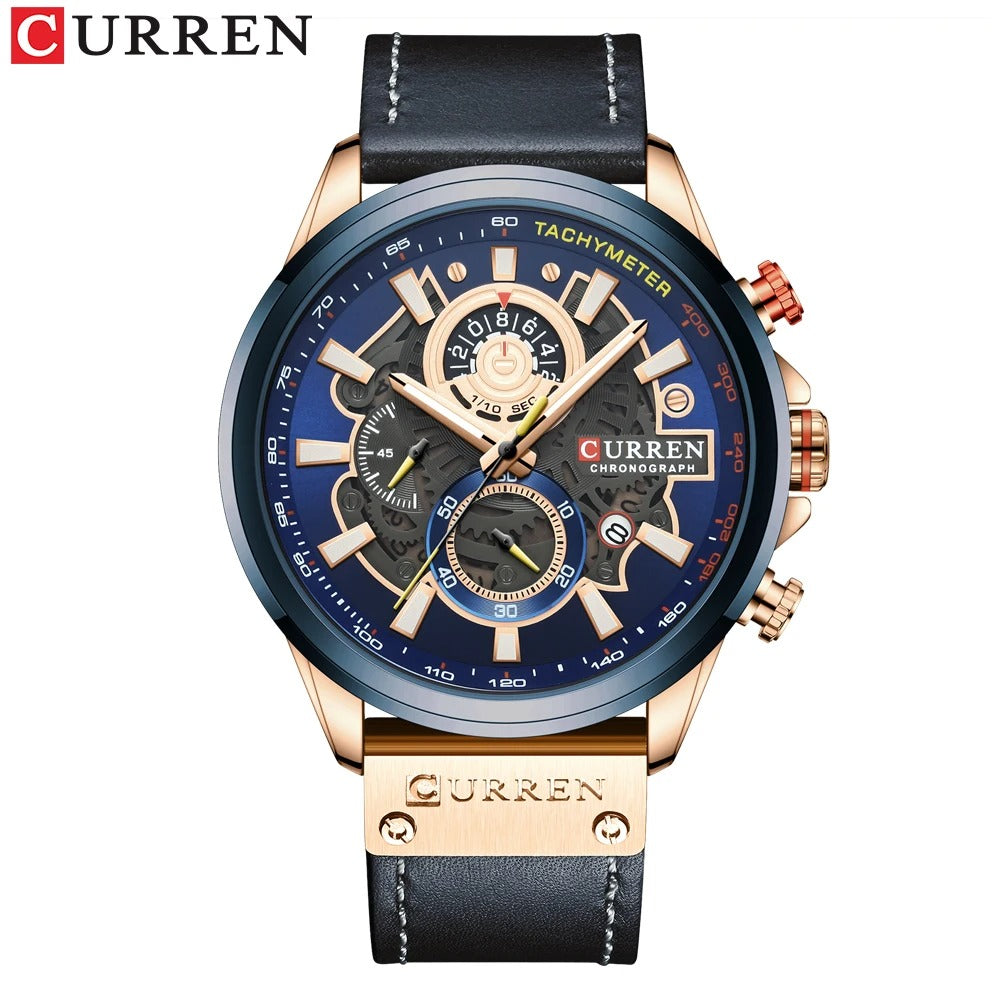 Reloj Cronógrafo Imponente Curren 8380 para Hombre