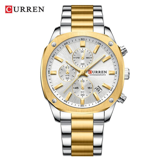 Reloj Cronógrafo Elegante Curren 8490 para Hombre