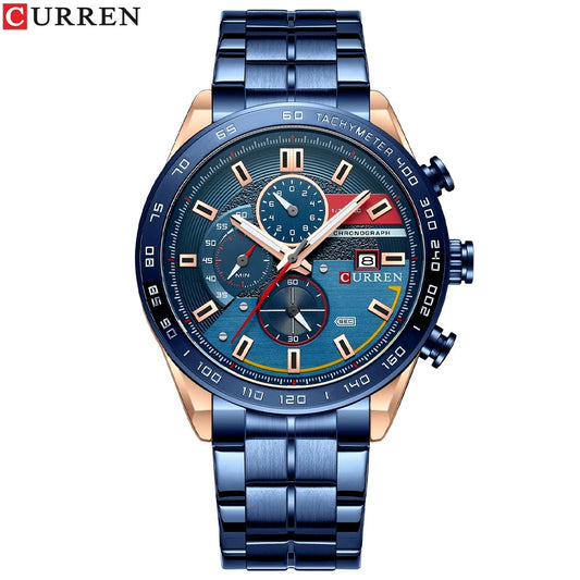Reloj Cronógrafo Imponente Curren 8410 para Hombre