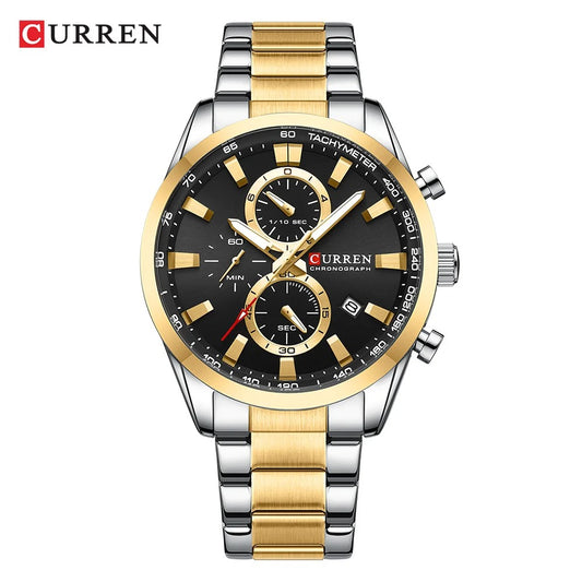 Reloj Cronógrafo Elegante Curren 8445 para Hombre