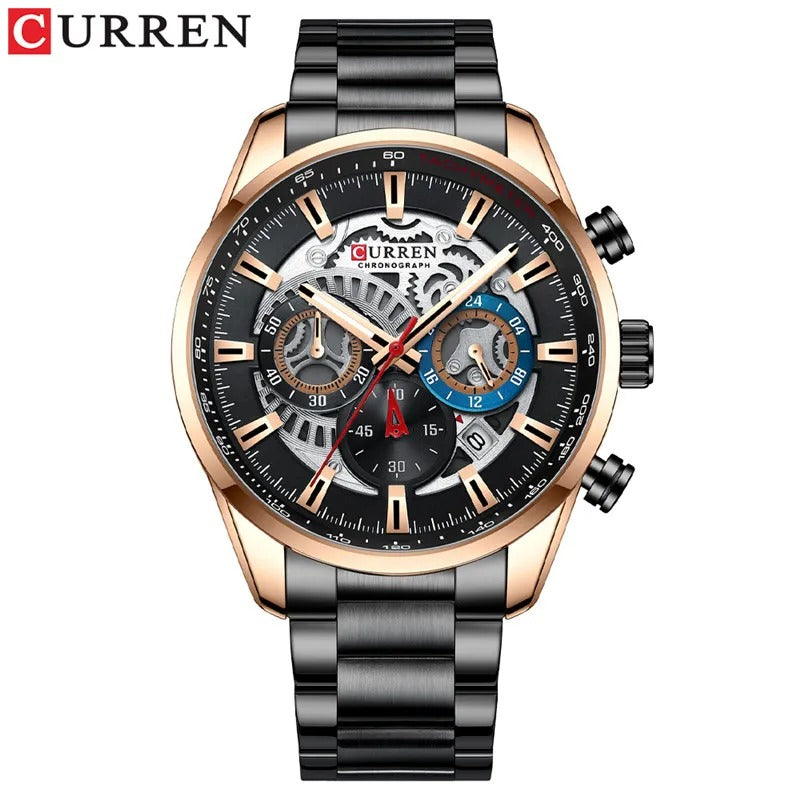 Reloj Cronógrafo Elegante Curren 8391 para Hombre