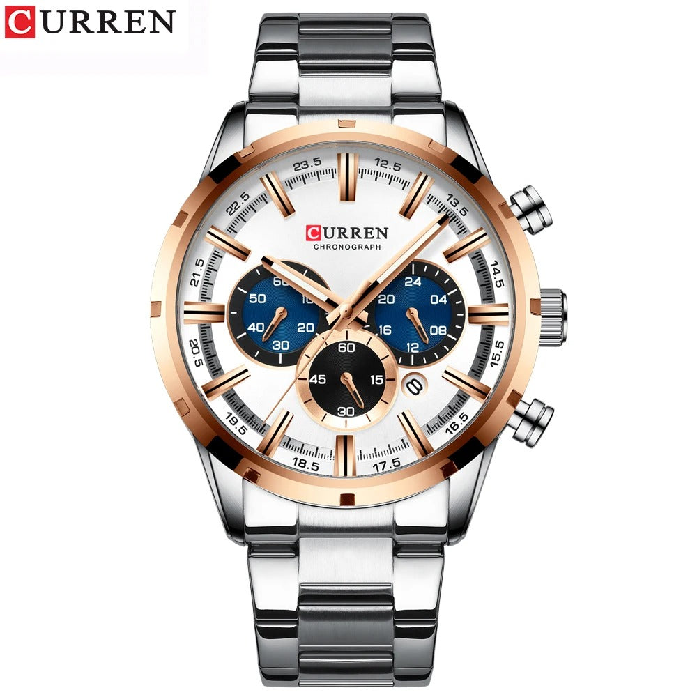 Reloj Cronógrafo Elegante Curren 8355 para Hombre