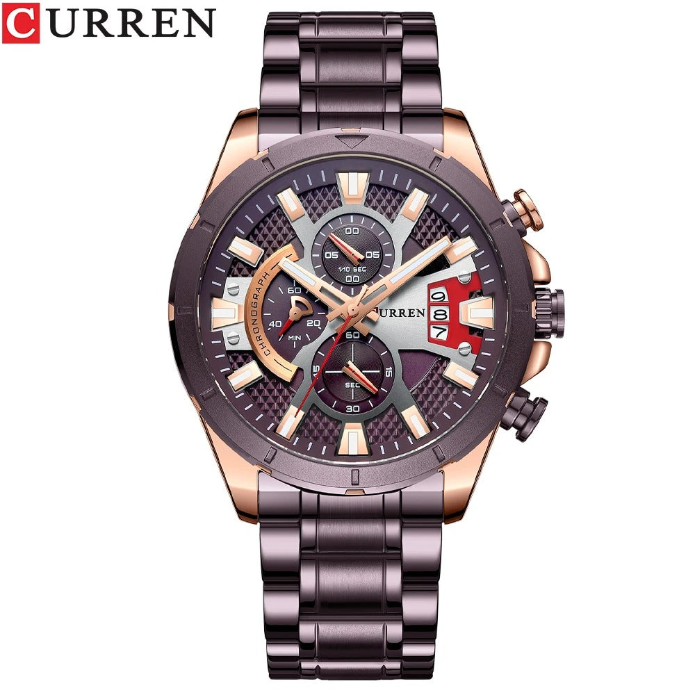 Reloj Cronógrafo Imponente Curren 8401 para Hombre