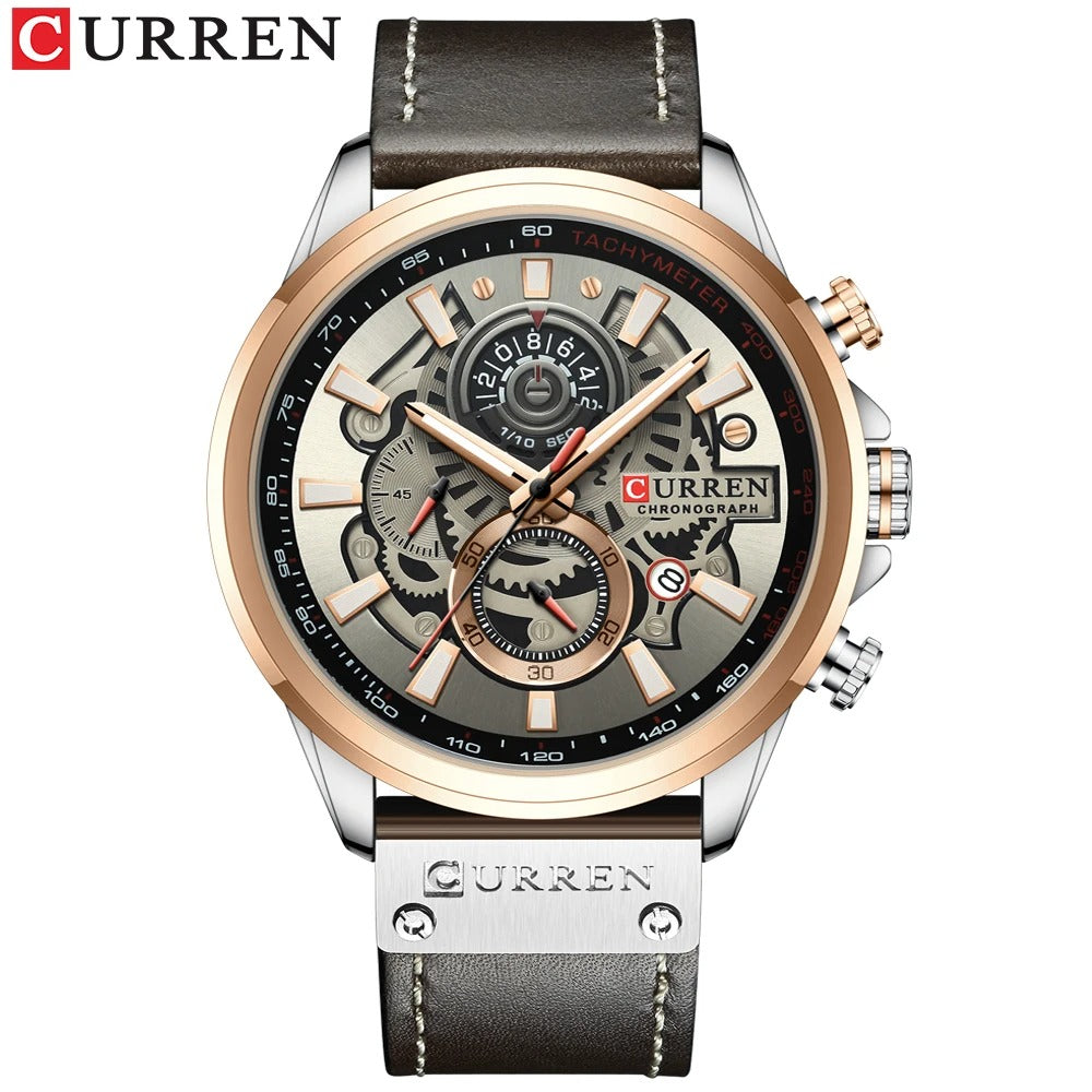 Reloj Cronógrafo Imponente Curren 8380 para Hombre