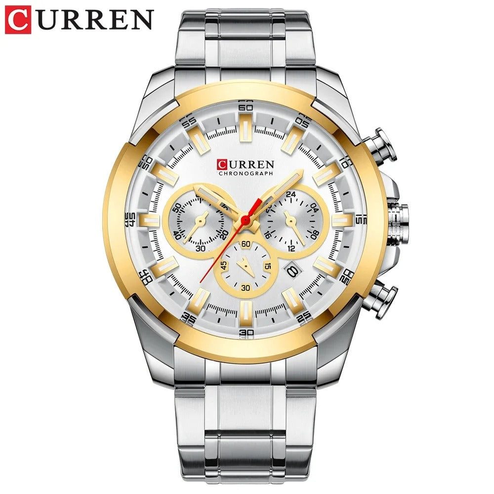Reloj Cronógrafo Elegante Curren 8361 para Hombre
