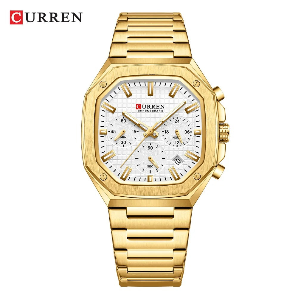 Reloj Cronógrafo Elegante Curren 8459 para Hombre