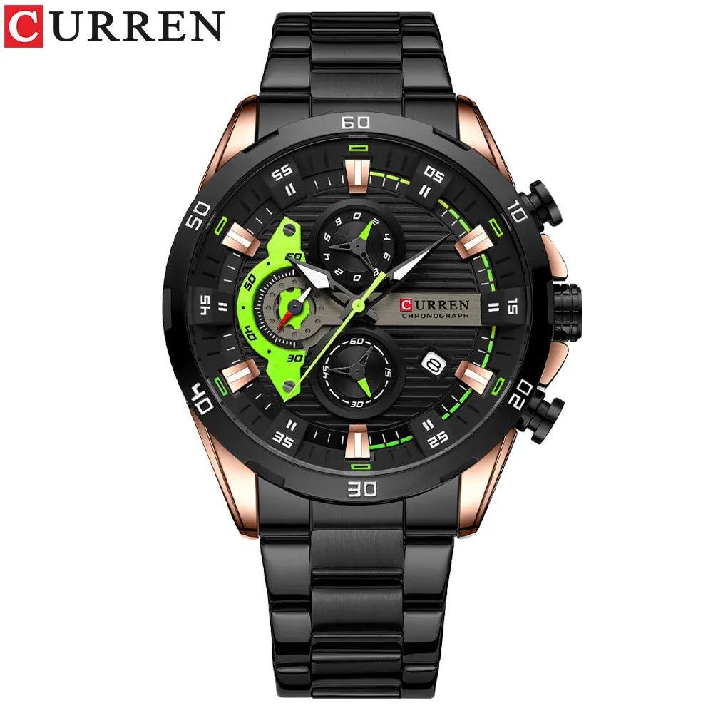 Reloj Cronógrafo Imponente Curren 8402 para Hombre