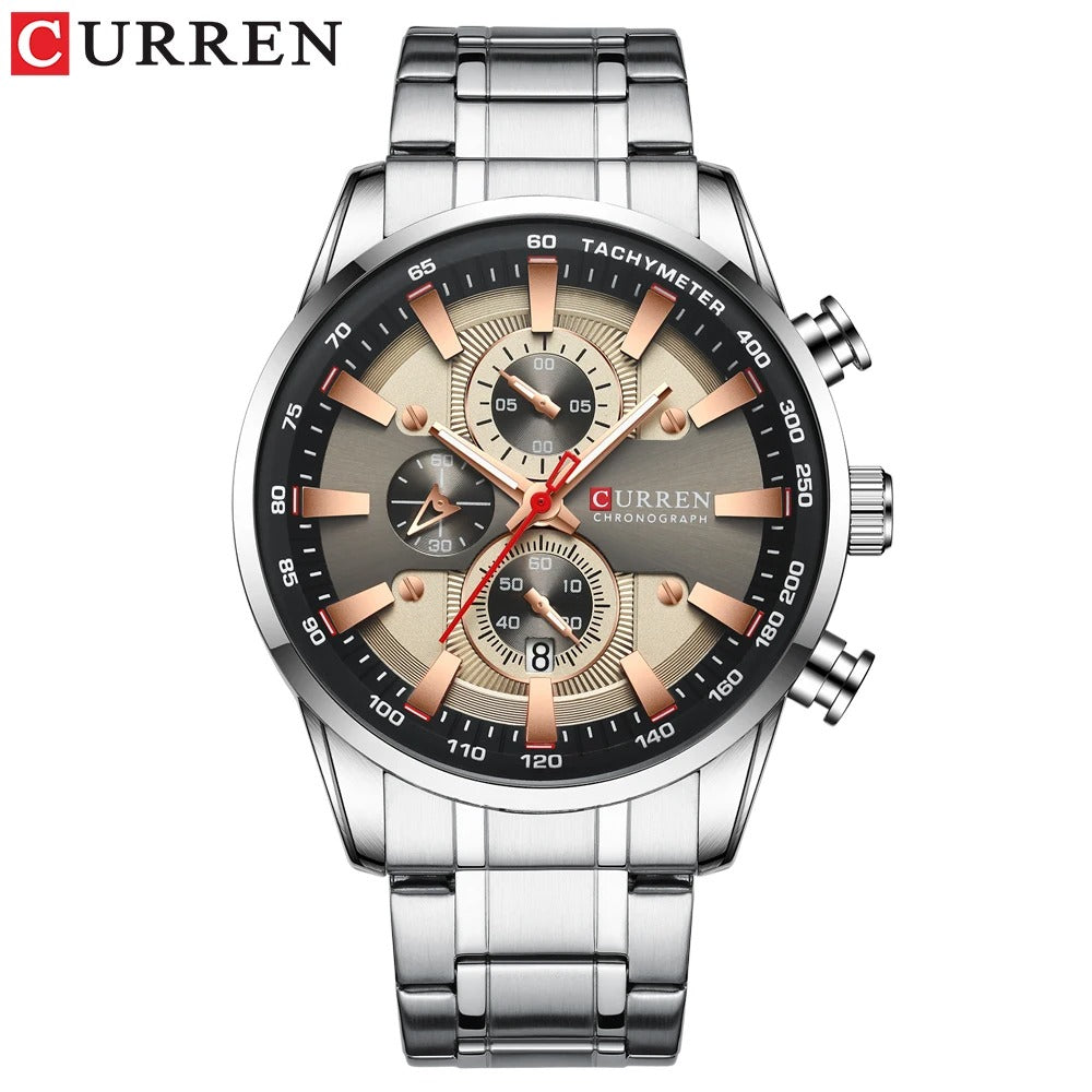 Reloj Cronógrafo Elegante Curren 8351 para Hombre
