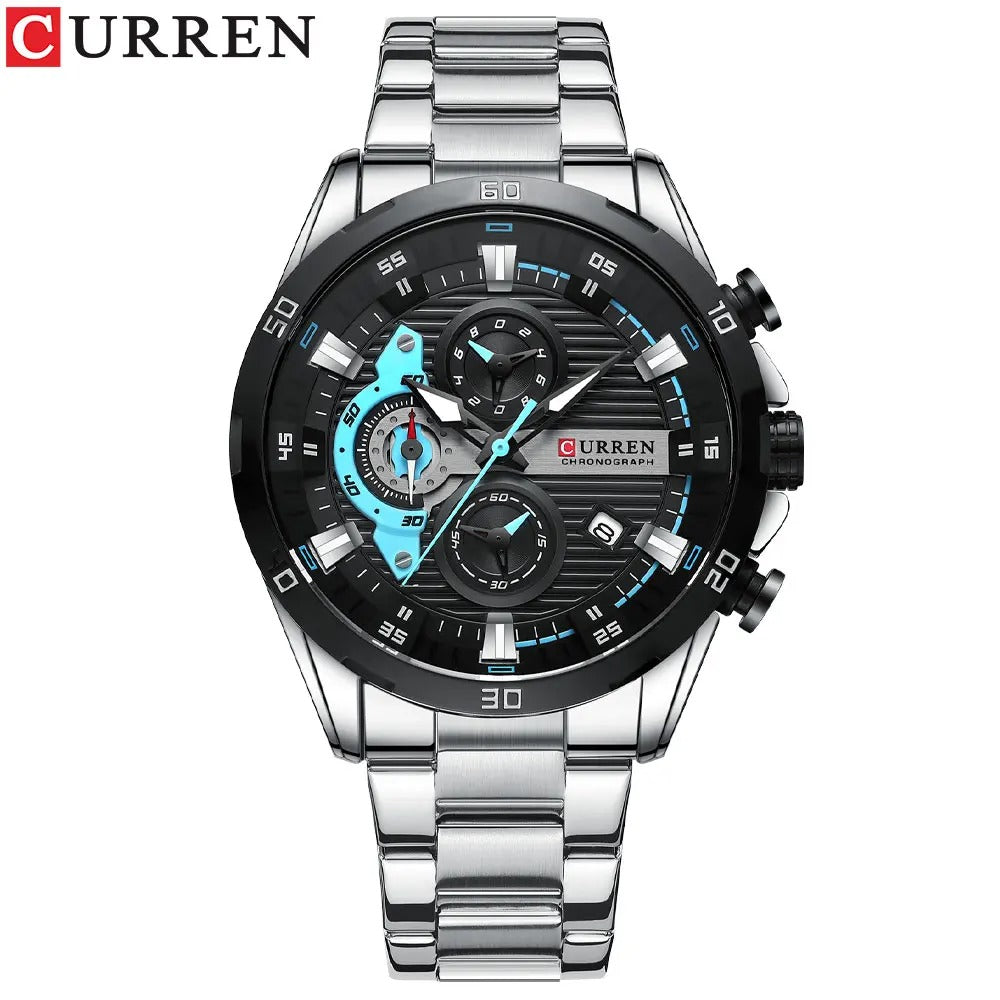 Reloj Cronógrafo Imponente Curren 8402 para Hombre
