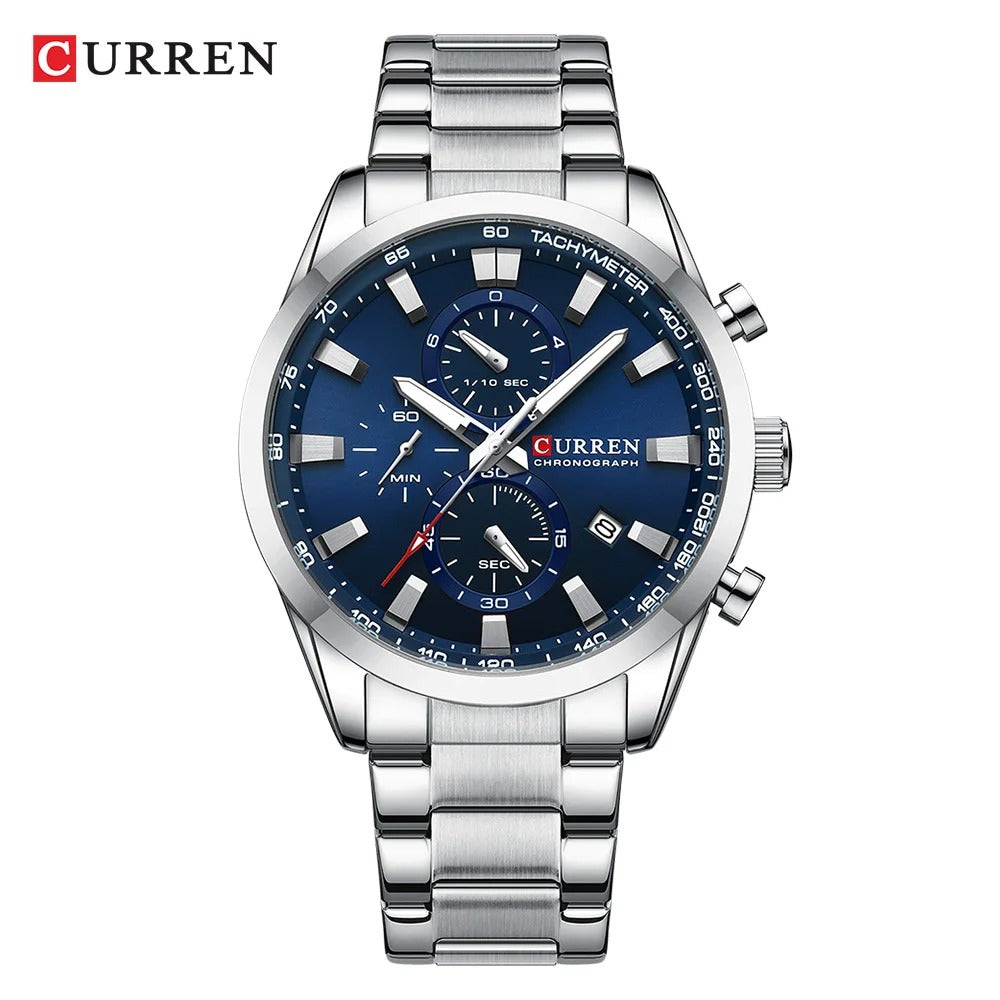 Reloj Cronógrafo Elegante Curren 8445 para Hombre