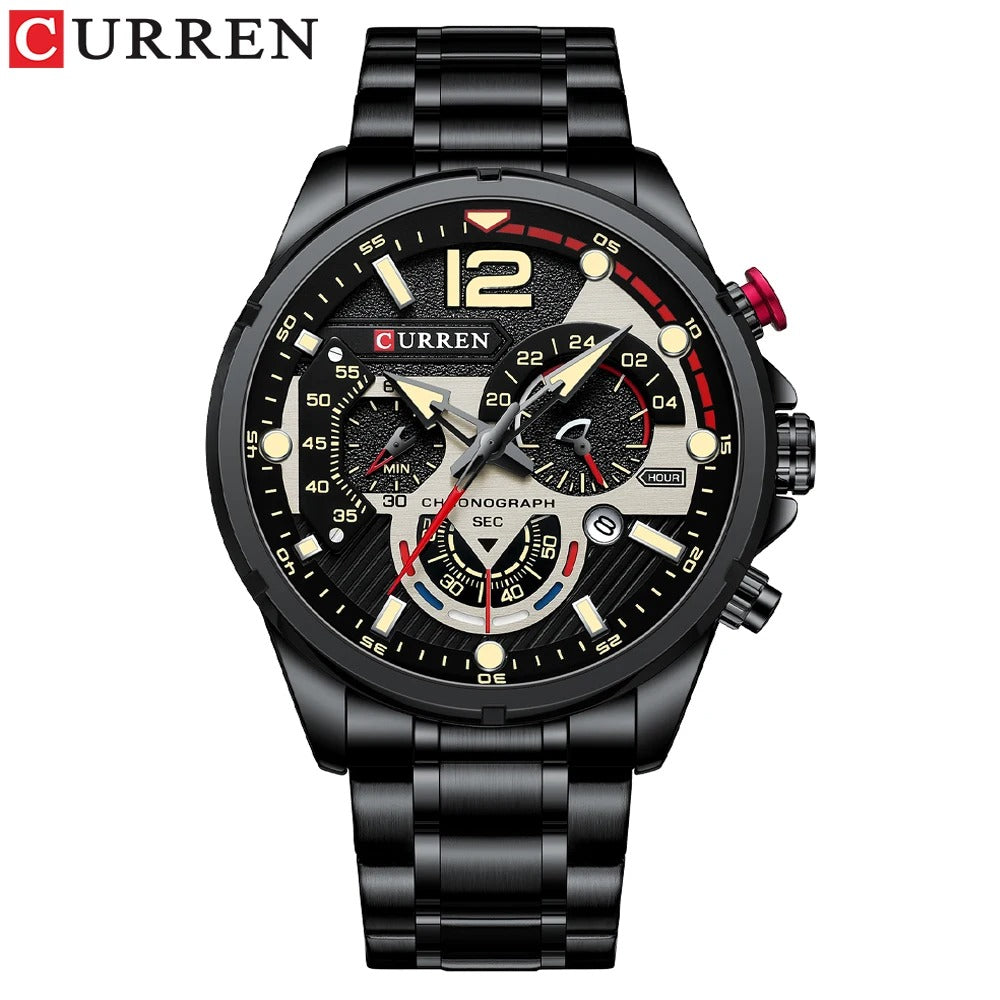 Reloj Cronógrafo Imponente Curren 8395 para Hombre