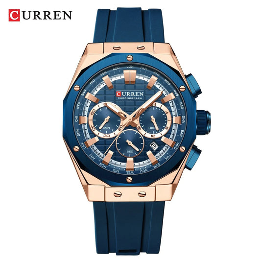 Reloj Cronógrafo Imponente Curren 8464 para Hombre